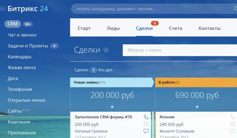Управление продажами CRM Битрикс24. Клиенты будут довольны