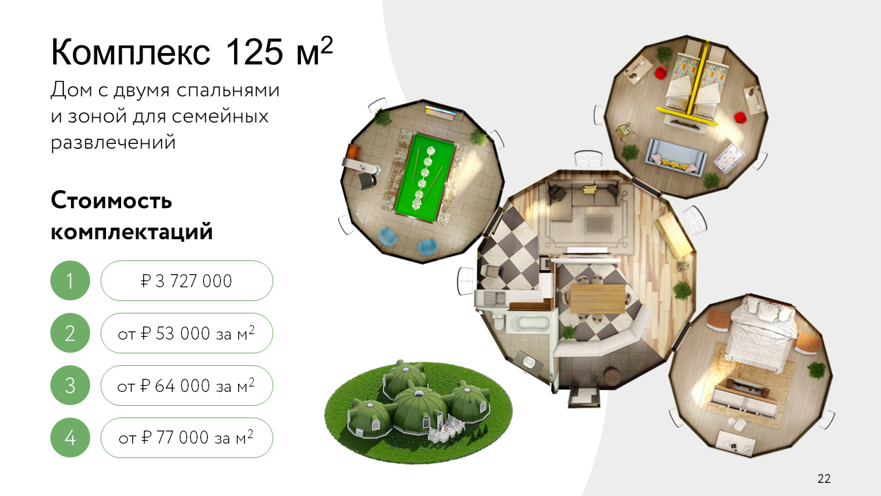 Купольные жилые дома под ключ для жизни, бизнеса и отдыха в Москве и  Московской области