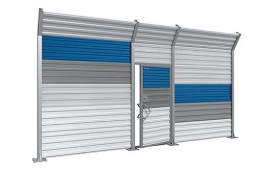 Калитка распашная в шумозащитном исполнении