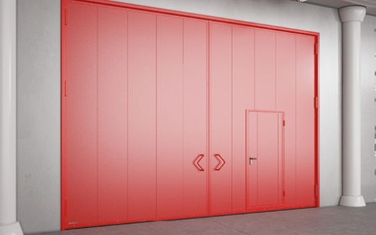 Противопожарные ворота, шторы и двери