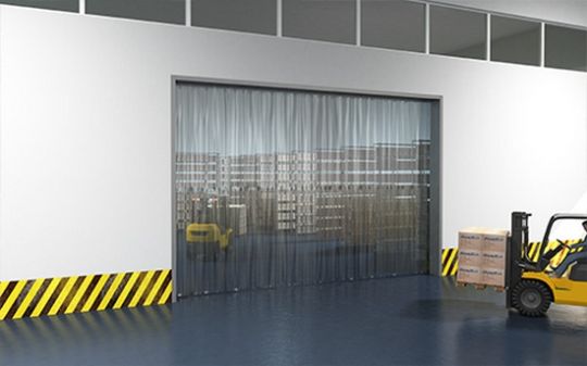 Пленочные полосовые завесы