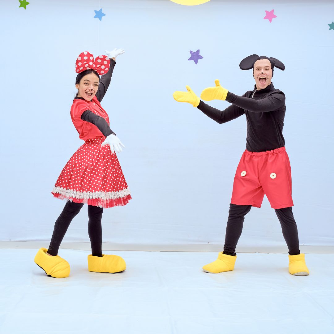 Минни и Микки Маусы