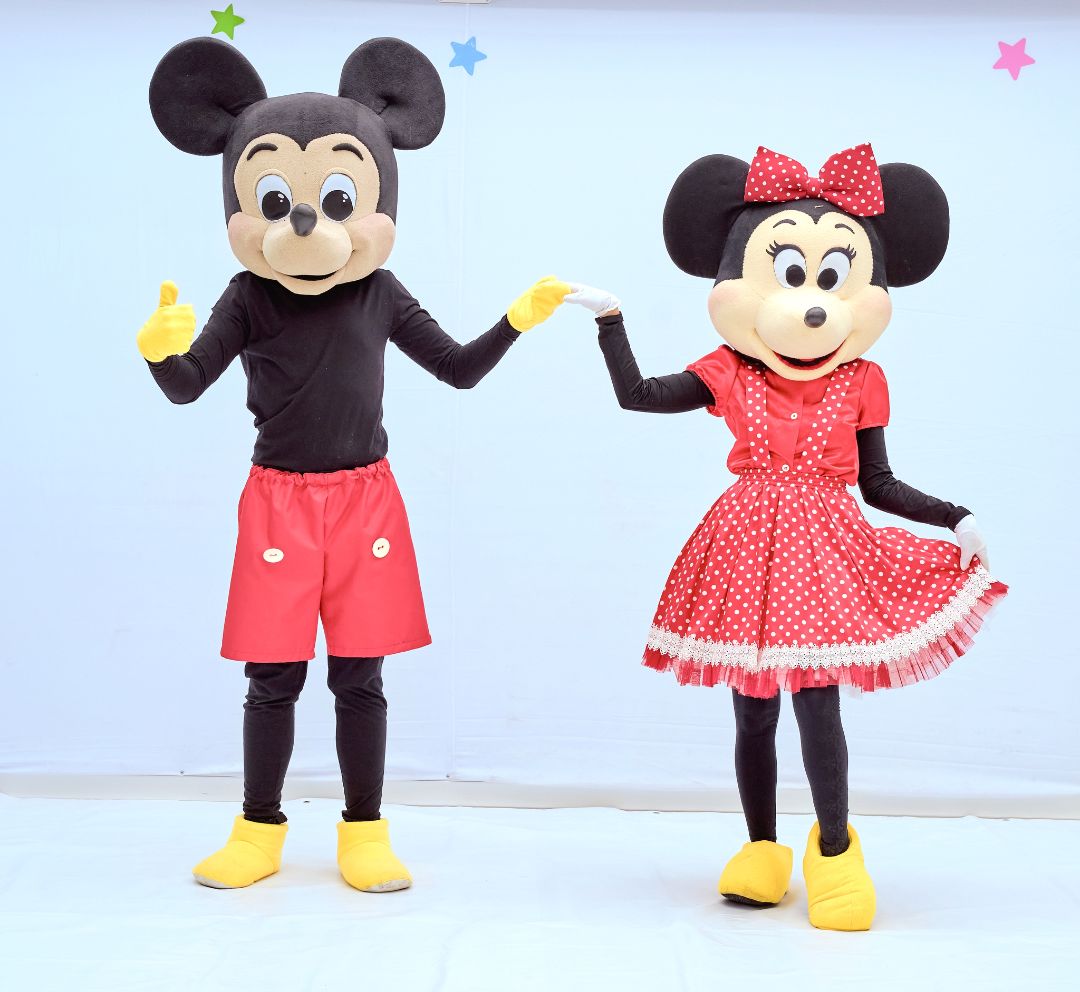 Минни и Микки Маусы (ростовые куклы)