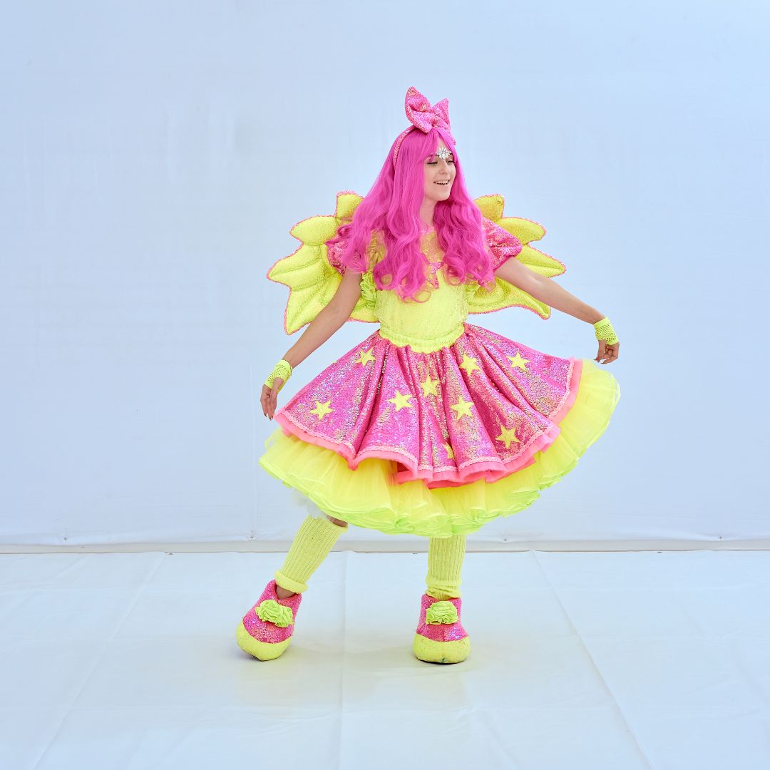 Неоновая куколка (барби/единорожка)