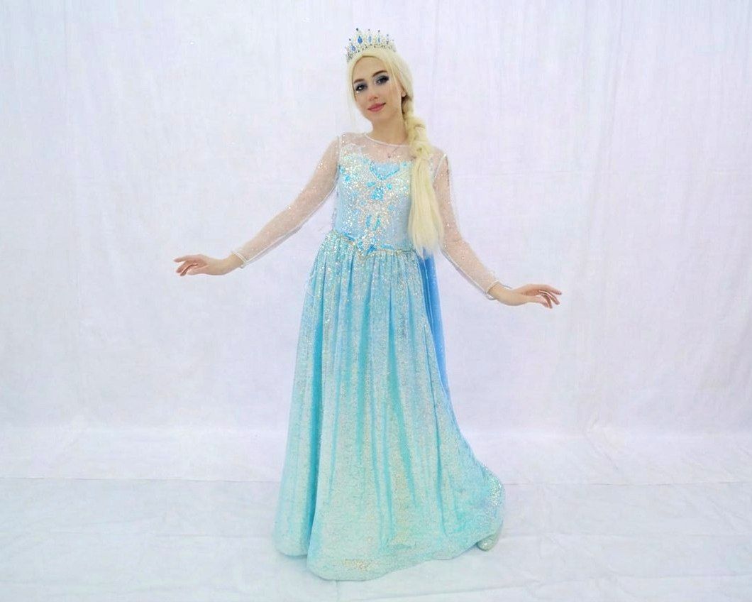 Эльза голубая №1 из Холодного Сердца