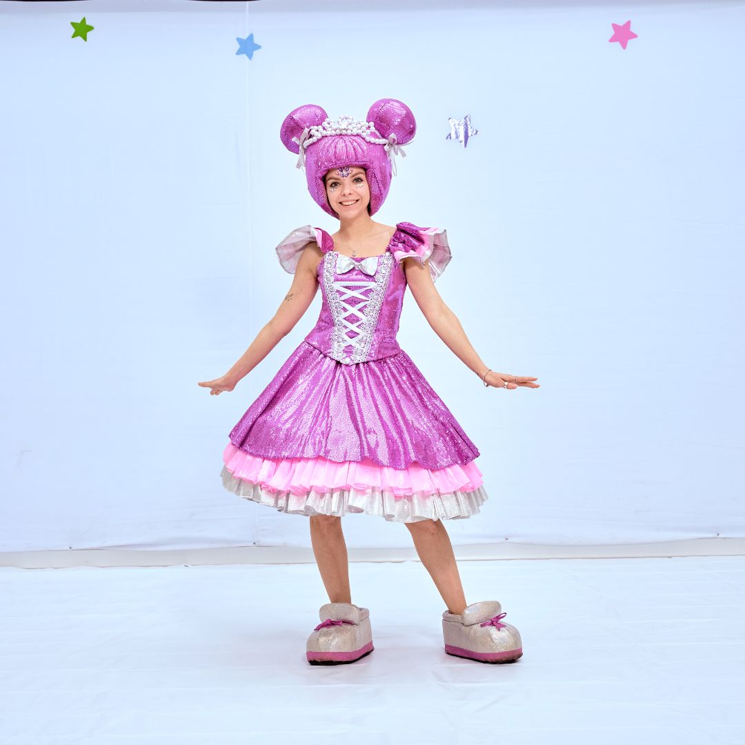 куколка Балерина розовая