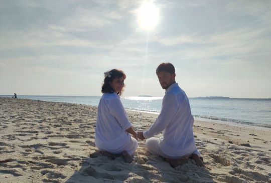 пара в медитации