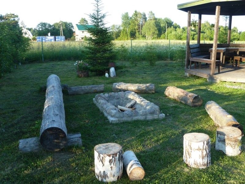 место для костра на Хуторе Белой козы