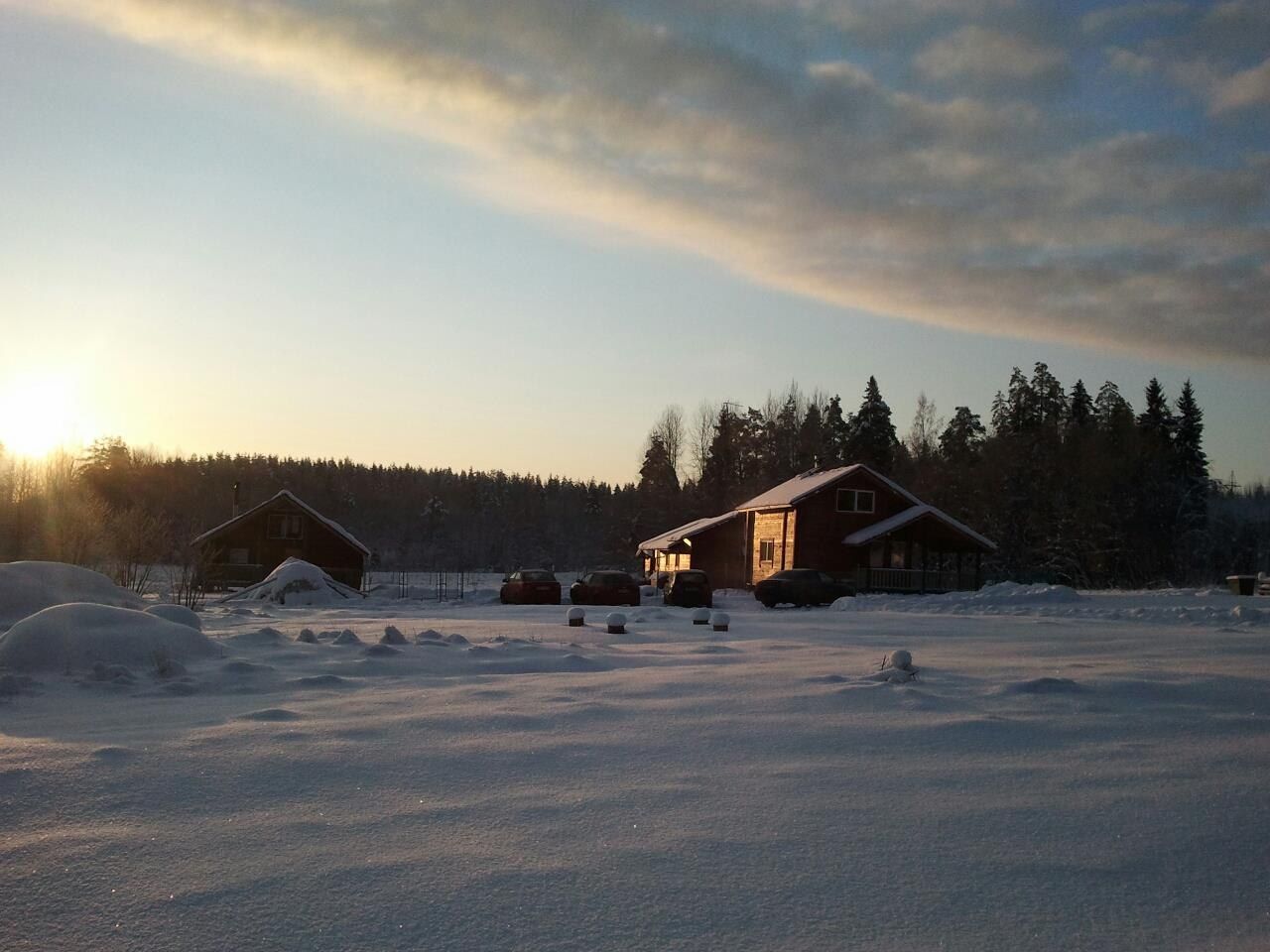 Хутор зимой