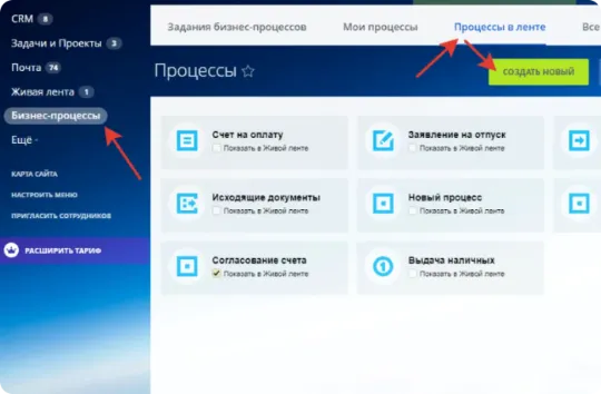 бизнес-процессы в битрикс24
