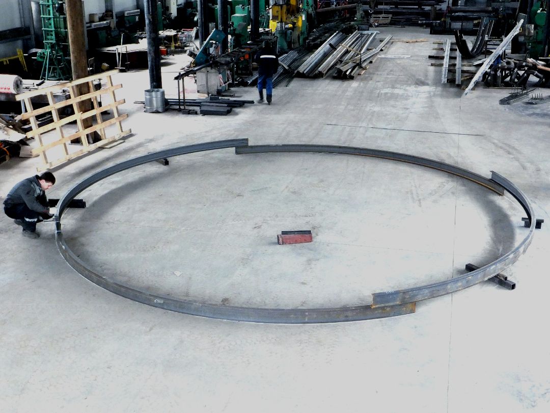 вальцовка швеллера