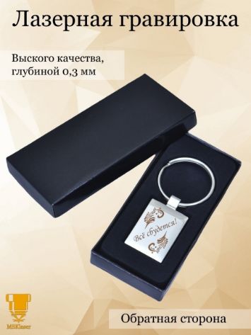 Именной брелок