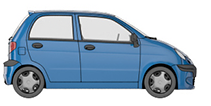 Автомобили до 4 м