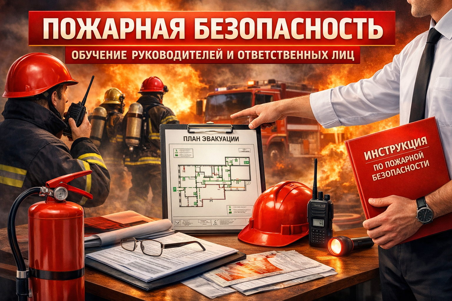 Обучение по программе пожарно-технический минимум