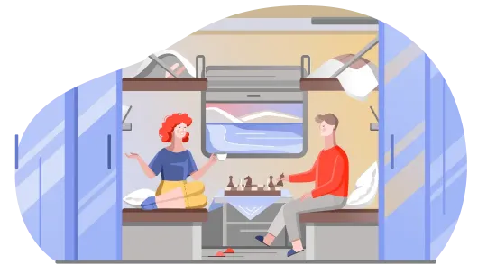 Аренда вагона Купе