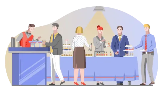 Организация фуршета