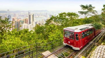 Пик-трам в Гонконге