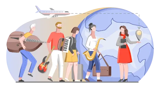 Поездка для творческих групп