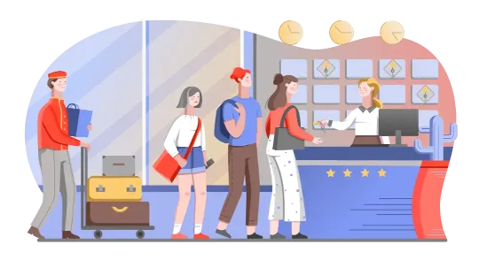 Размещение гостей