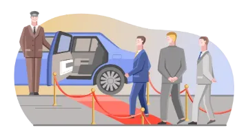 Поездка первых лиц