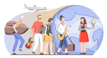 Гастроли коллектива