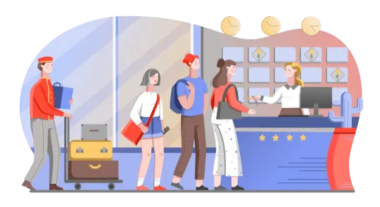 Размещение гостей