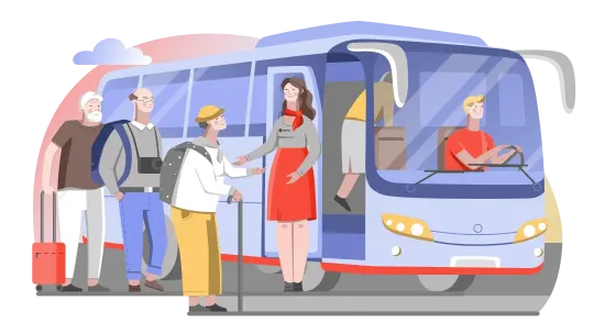 Групповые автобусные билеты