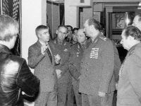 Первый заместитель главкома ВВС, маршал авиации А. Н. Ефимов