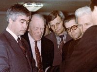 Ведущий разработчик МТКК «Буран» Г.Е.Лозино-Лозинский в НИИИН