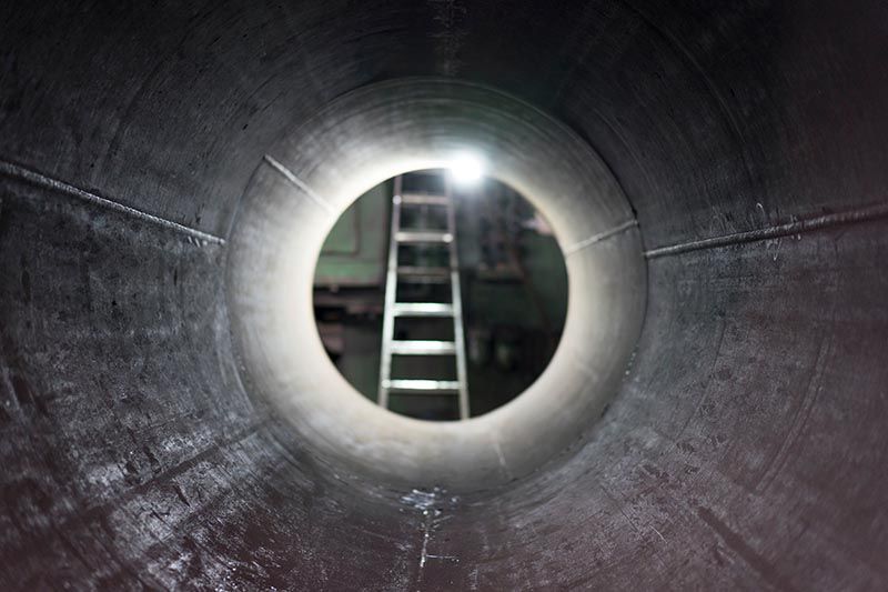 Внутренняя поверхность трубы