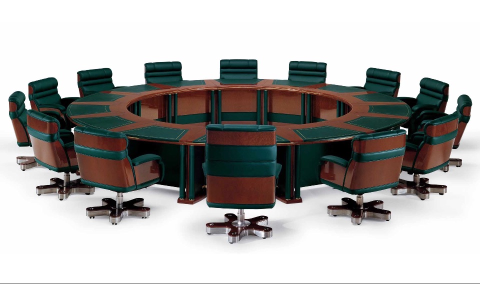 Конференц-столы для переговоров премиум класса Forum Plus Elledue