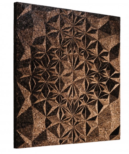 Настенные пробковые покрытия CorkFractal 3D Gencork