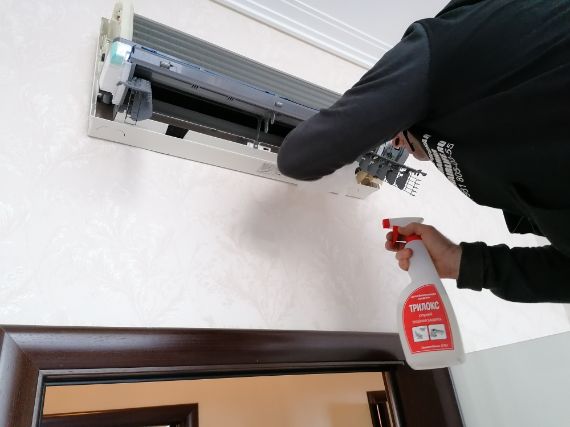 Дезинфекция кондиционера