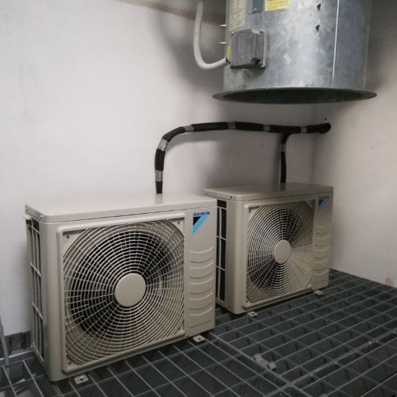 Сервисное обслуживание наружного блока кондиционера