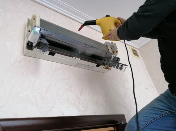 Очистка испарителя кондиционера