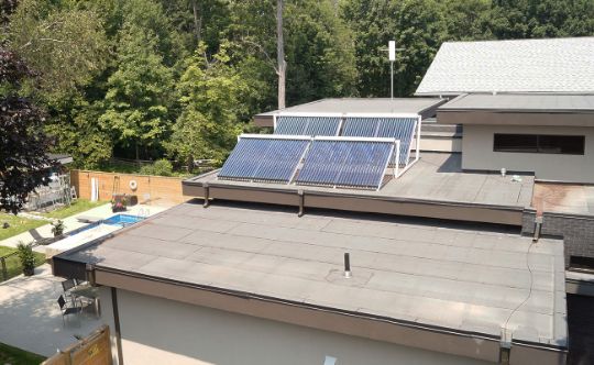 солнечный коллектор для отопления