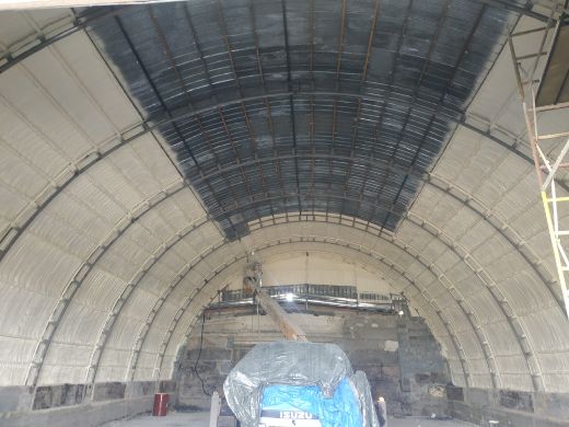 Утепление арочных каркасных и бескаркасных ангаров в Челябинской обл ...