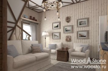 дизайн интерьера, обустройство загородных домов