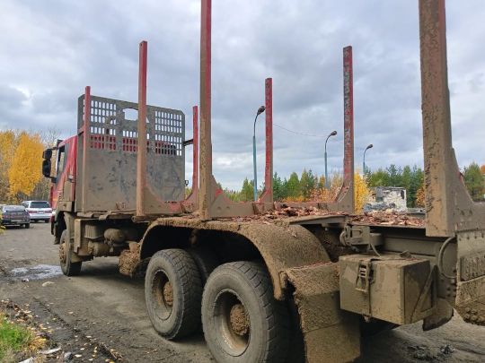 СОРТИМЕНТОВОЗ «АМТ NV 632920» с прицепом-сортиментовоз САВ 83434, б/у, 2023 г.в. - 2 единицы