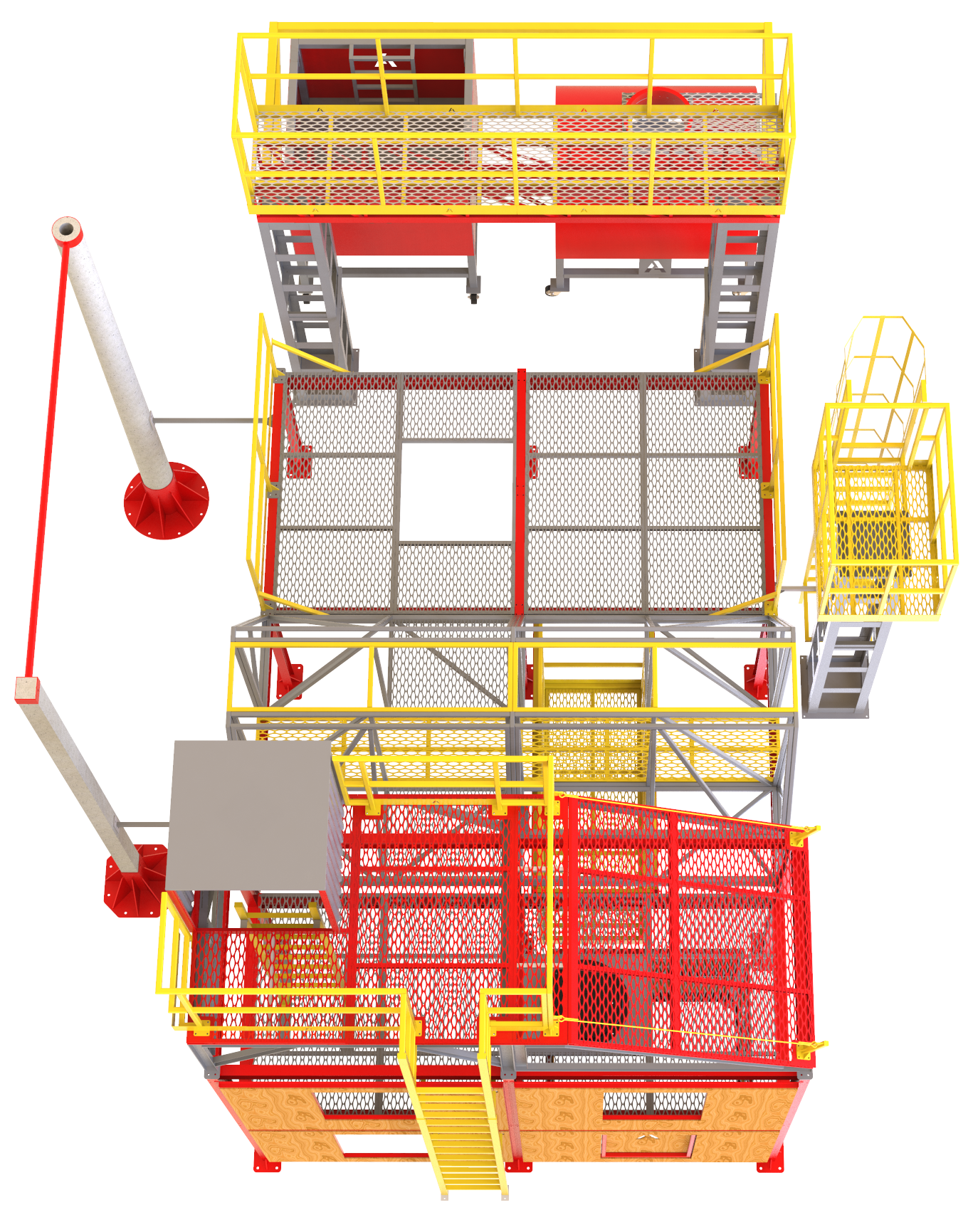 Полигон для отработки верхолазных навыков