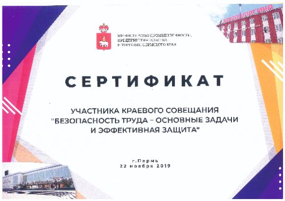 ГК АЛЬФА ГРУПП стала участником краевого совещания по безопасности труда