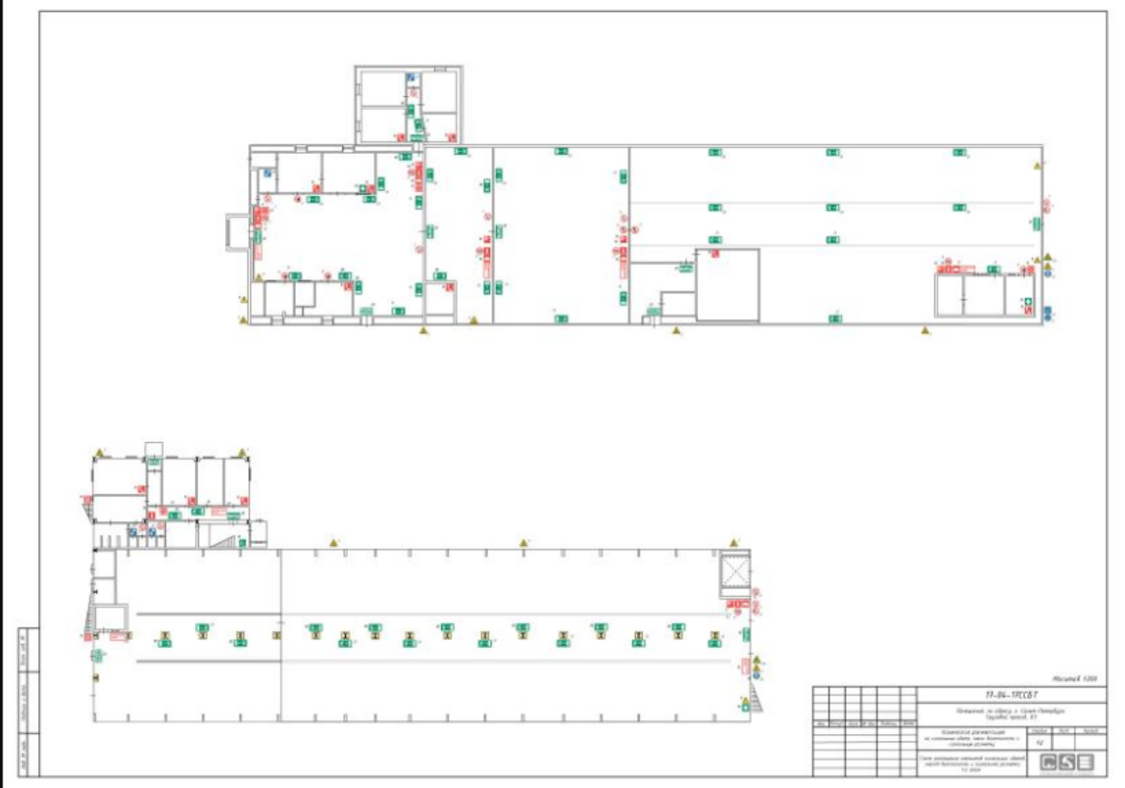 Разработка проекта маркировки и размещение знаков безопасности