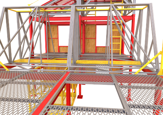 имитация «Коллектор, Люки, Лазы»