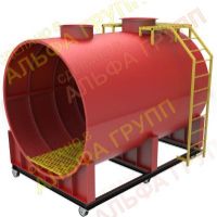 Оснащение учебных полигонов, опции: цистерны, полувагоны, емкости