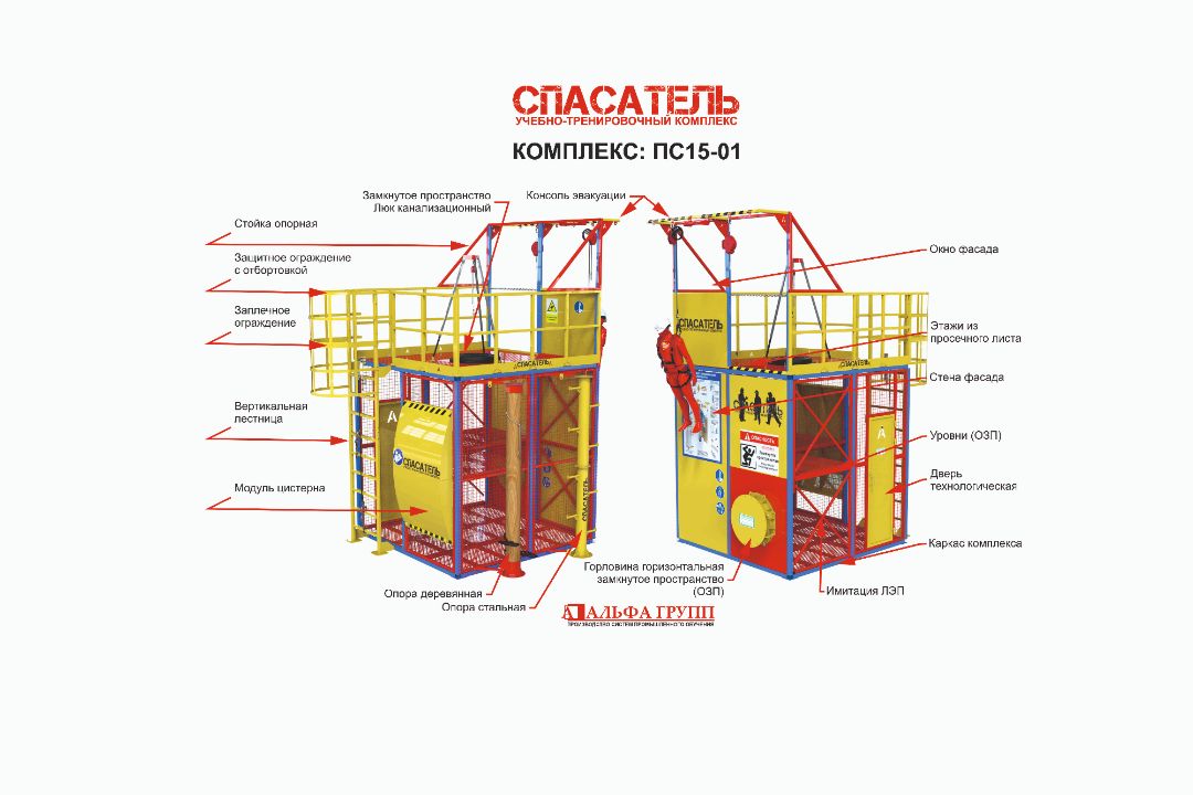 Комплекс СПАСАТЕЛЬПС15-01 АЛЬФА ГРУПП