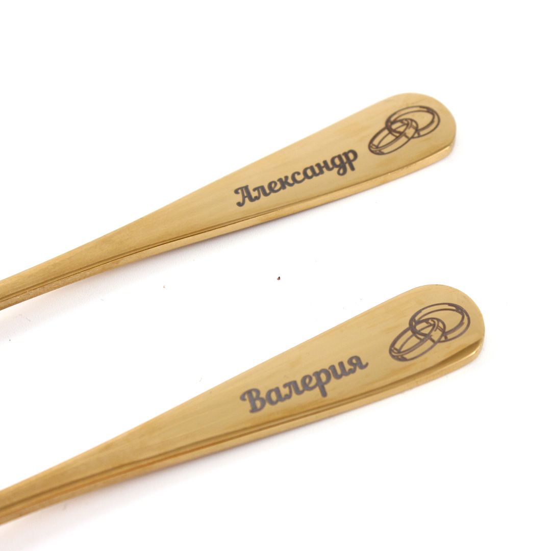 ложки в подарок на свадьбу