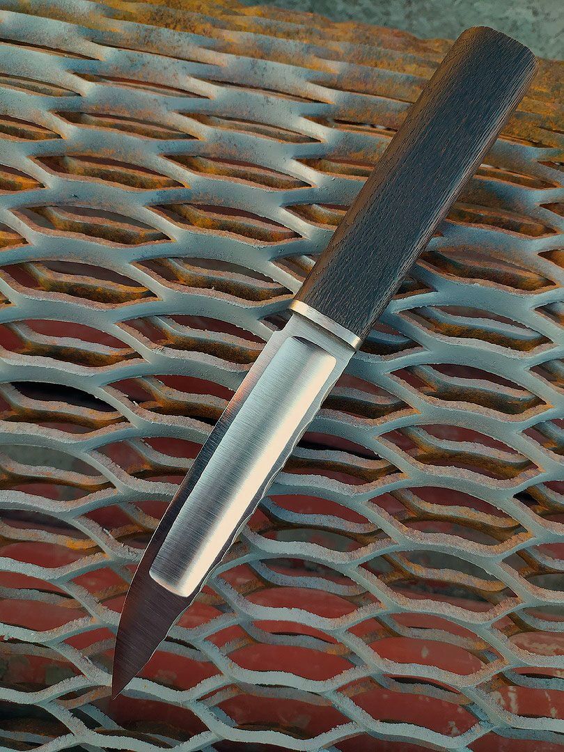 якутский нож с большим долом