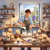 Крышки для ароматической продукции с гравировкой