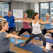 корпоративная йога