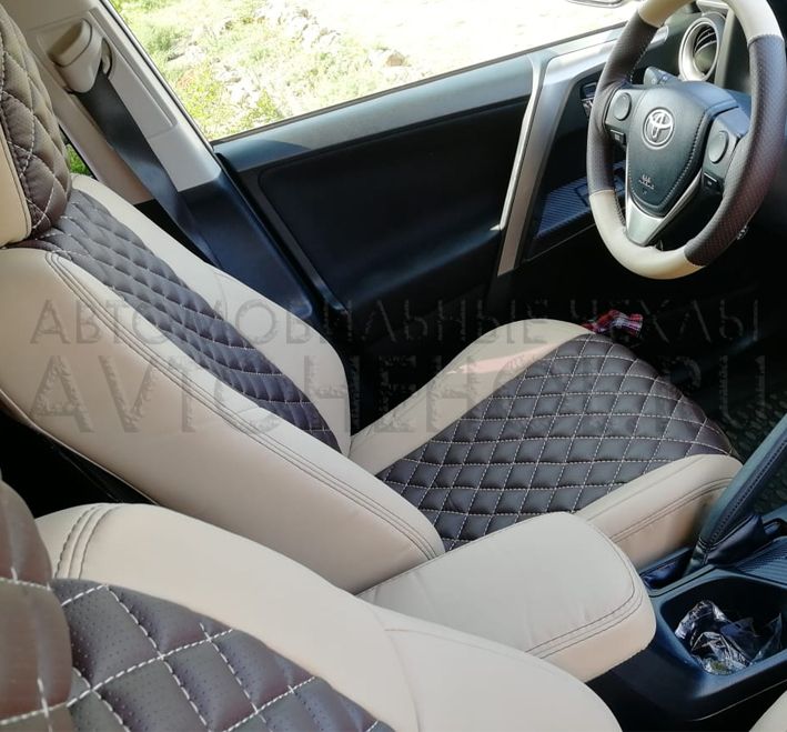 Автомобильные чехлы из экокожа эксклюзив